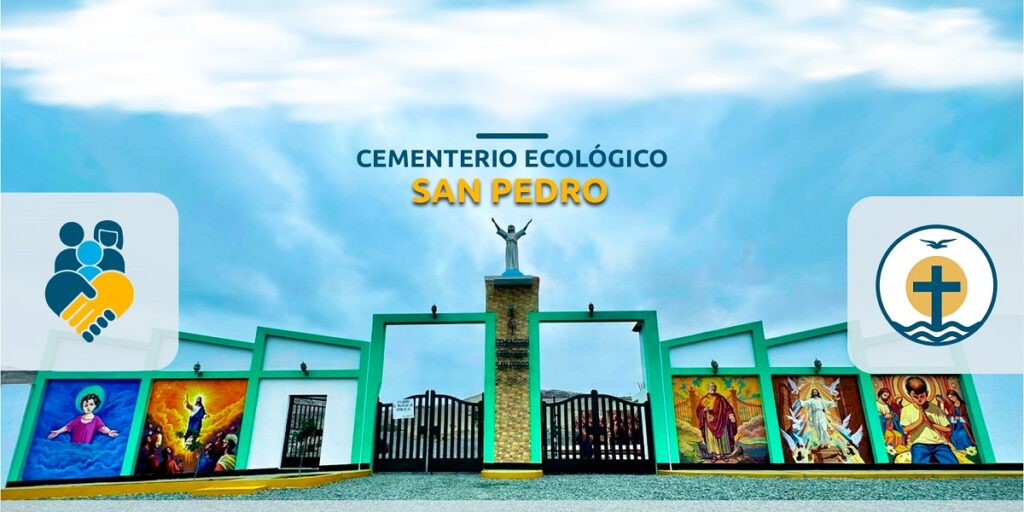 Entrada del Cementerio Ecológico San Pedro en Chimbote.